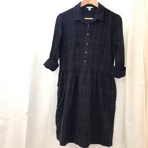 Gap Plaid Shirtdress (never worn)